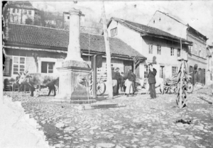 Ракијски пијац, Јовановића кафана